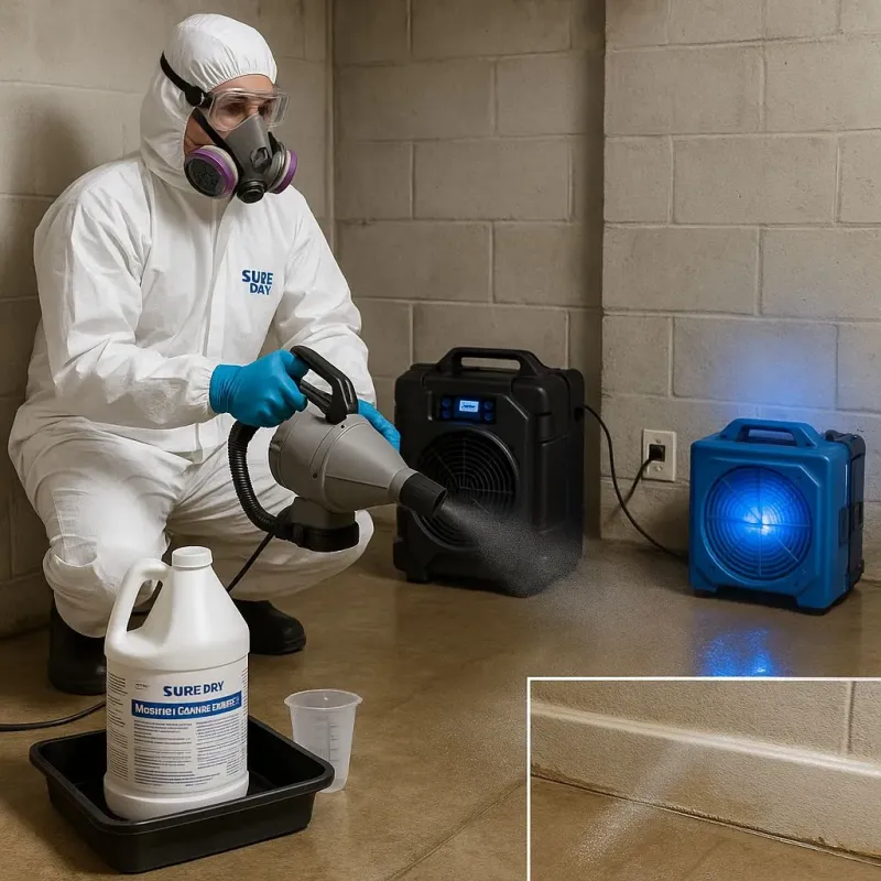 Sanitization and Odor Removal process in Concord, VA