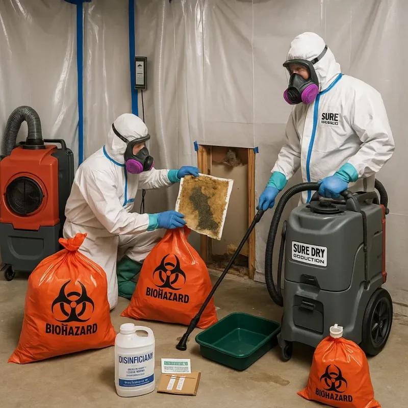 Contaminated Water Handling Protocols process in Concord, VA